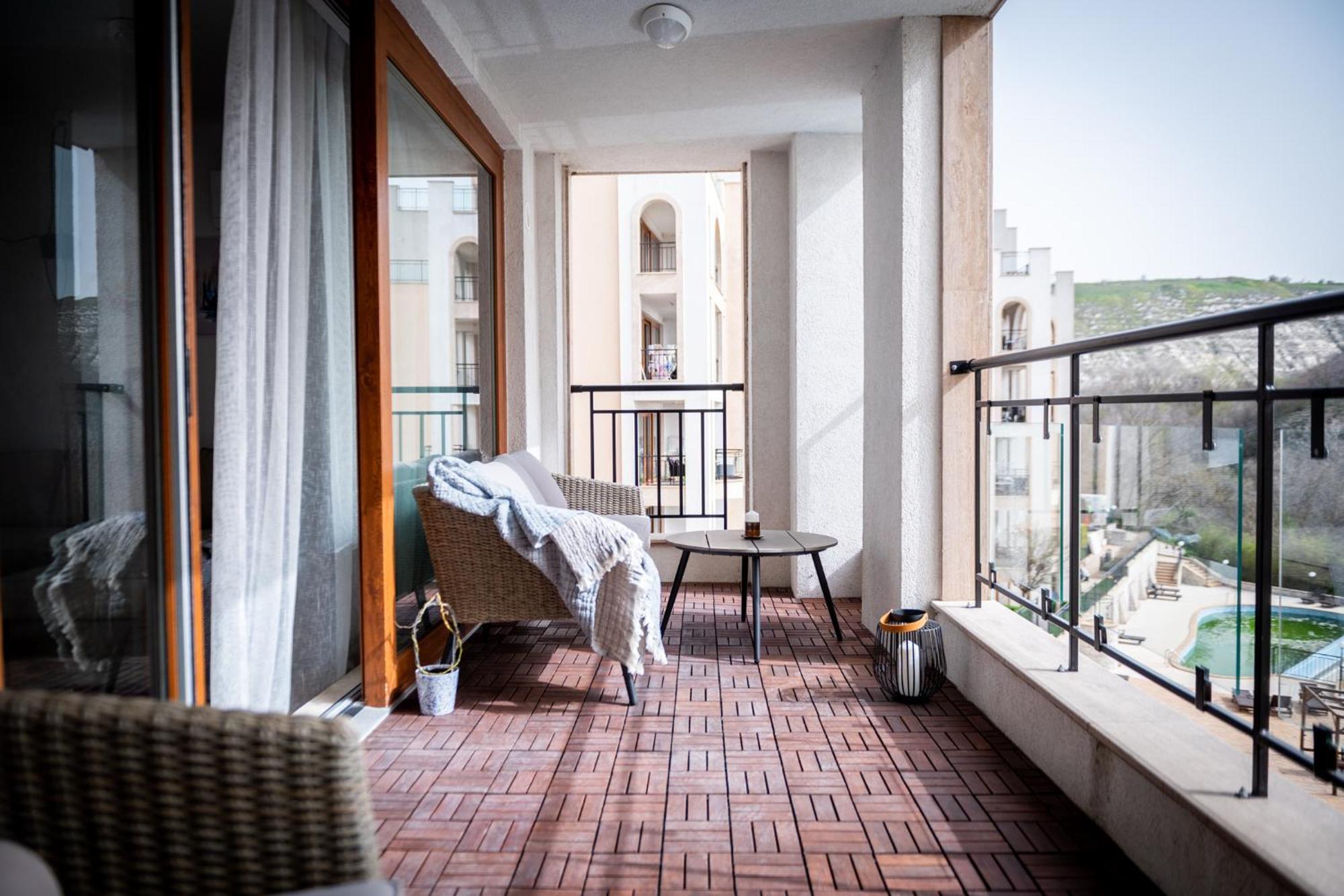 Queen'S Garden Balchik Apartment ภายนอก รูปภาพ